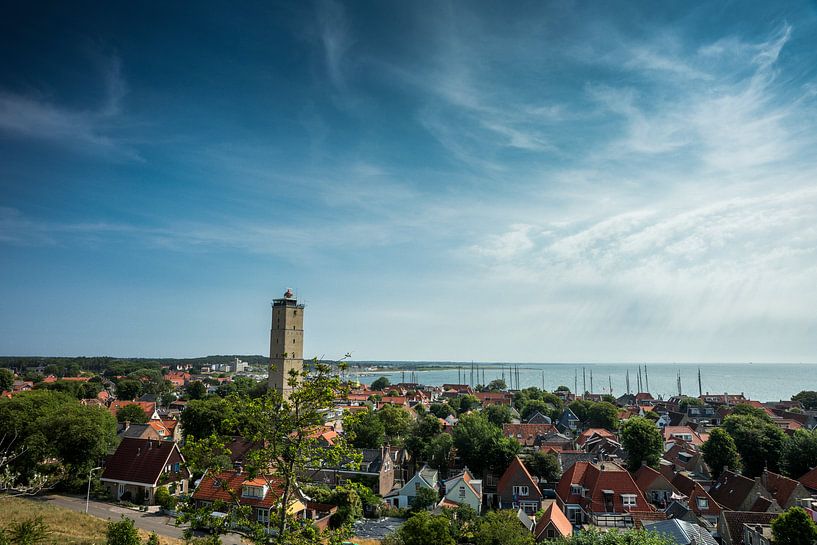 West-Terschelling met de Brandaris van Jan Peter Mulder