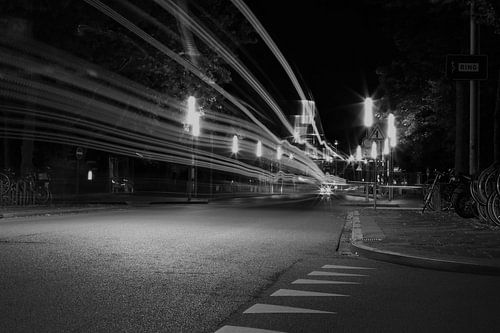 Groningen in de avond
