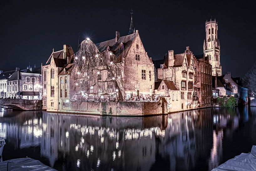 Rozenhoedkaai Brugge - Winter edition van Daan Duvillier | Regio in de Kijker