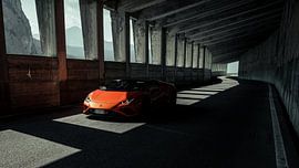 Lamborghini Huracan Evo Spyder sur Dennis Wierenga