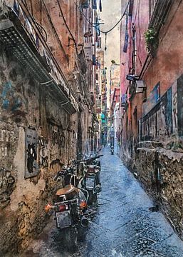 Neapol Napoli Italië stadskunst #Napoli
