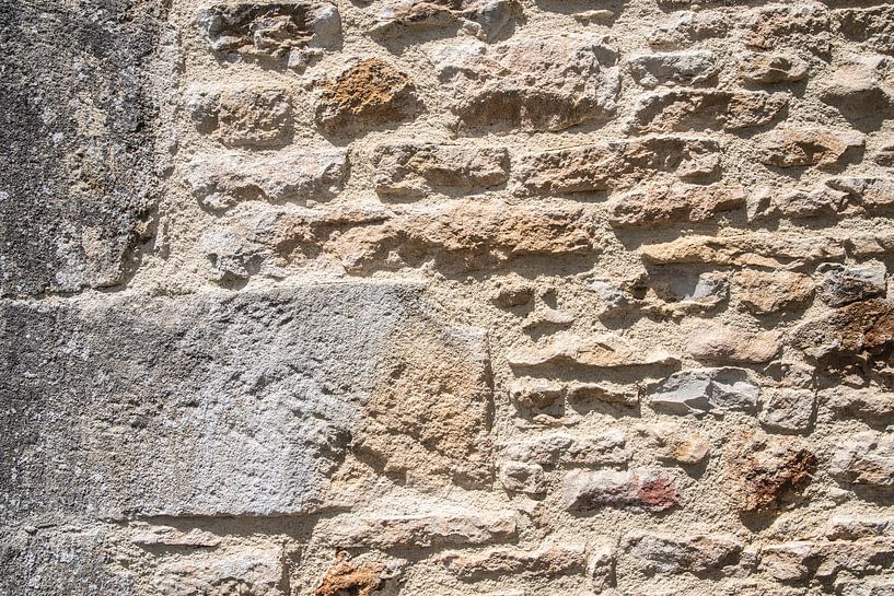 Stabile Steinmauer von Annelies Martinot