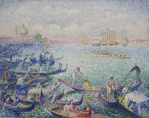 Regatta in Venetië, Henri-Edmond Cross, Henri-Edmond Cross