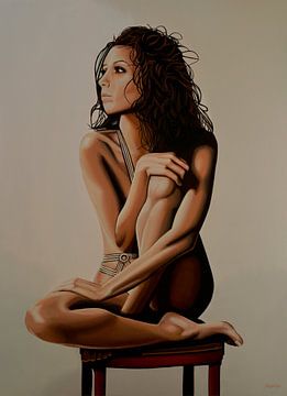 Eva Longoria Painting