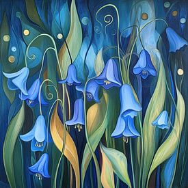 Glockenblumen von Jutta Maria Pusl