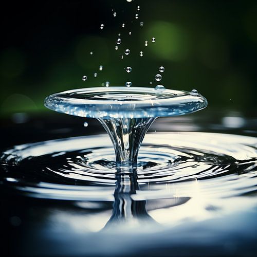 Waterdruppel explosie