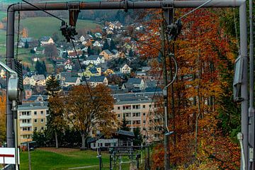 Ehrenfriedersdorf Skilift Hühnerfarm von Johnny Flash