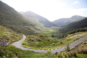 Schotland landschap Loch Lomond van Kees van Dun