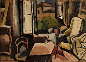 Joaquín Torres García - Innenraum (1928)