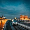 Harlingen, de trein naar Leeuwarden van MdeJong Fotografie