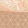 MARBLE HAZELNUT ROSEGOLD & HEXAGONAL no2 sur Pia Schneider