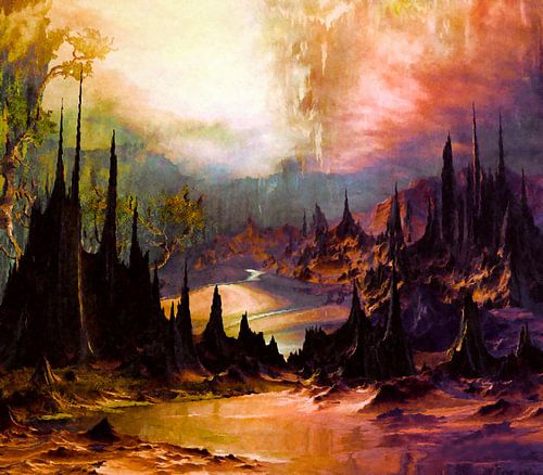 Bizarre pieken en dalen