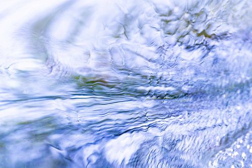 Blau fließendes Wasser | Naturfotografie