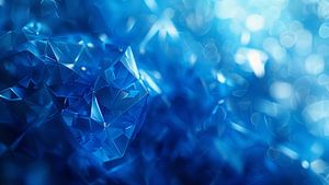 Blauer Hintergrund mit Gold