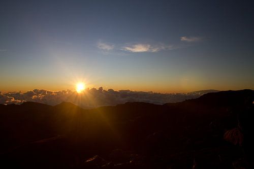 Zonsopgang op Hawaï