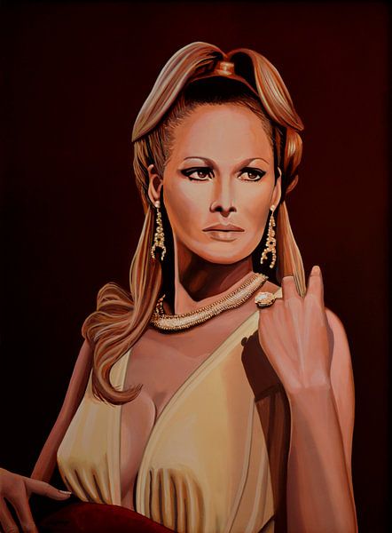 Ursula Andress schilderij von Paul Meijering