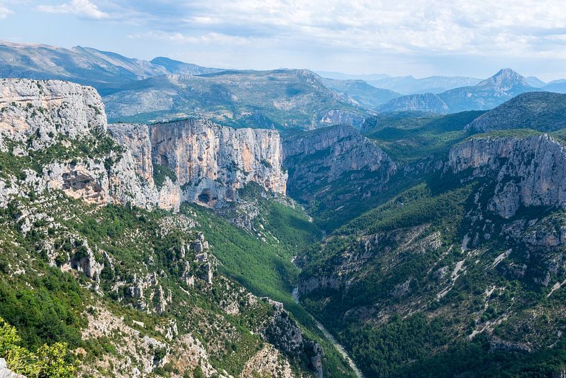 Wunderschöne Aussicht auf die Gorges du Verdon von Linda Schouw