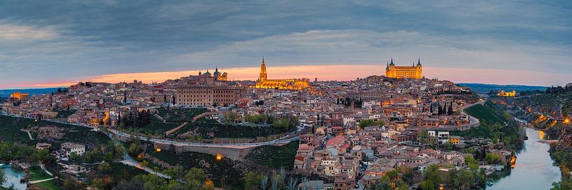 Panorama of Toledo by Henk Meijer Photography