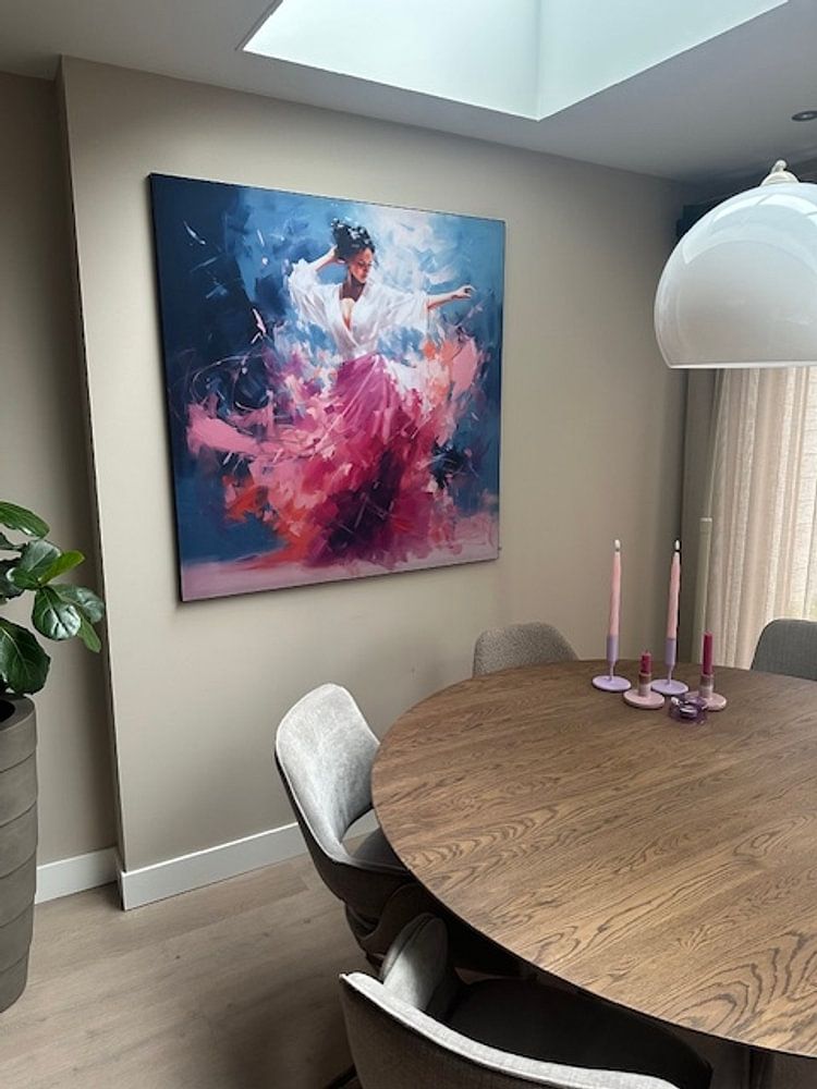 Danseuse espagnole de flamenco par Lauri Creates