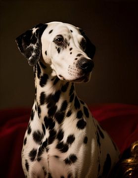 Beautiful Dalmatian by Petra Dreiling-Schewe