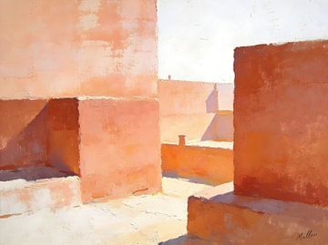 Terracotta Noon - Mediterranean Mood by Mellow Art
