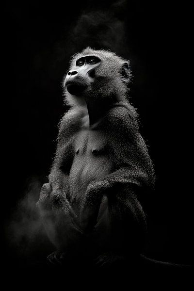 Affe von Poster Art Shop