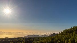 View to the Teno Mountains at Mirador de los Poleos by Alexander Wolff