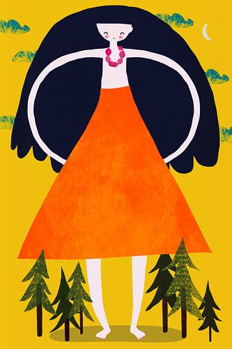 giant girl by Treechild