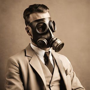Masque à gaz pour palefrenier