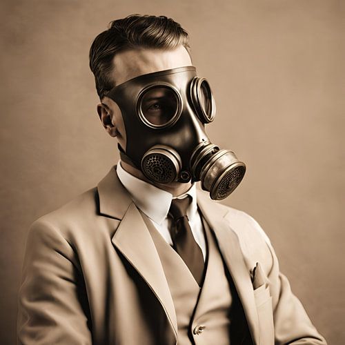 Bruidegom Gasmasker