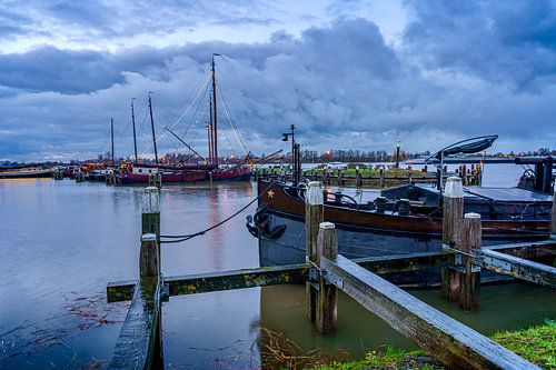 historischer Hafen von Woudrichem