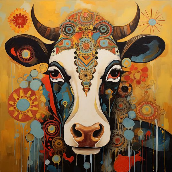 Artful cow by KoeBoe