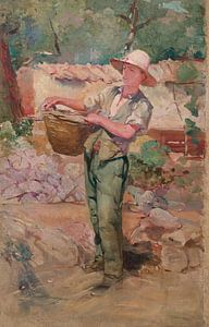 Henri-Edmond Cross - Junge mit Korb (1885-89)