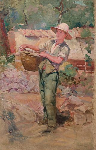 Henri-Edmond Kruis - Jongen met mand (1885-89)