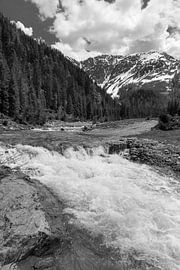 Dorferbach im oberen Dorfertal, Obertilliach, Osttirol von Christian Müringer