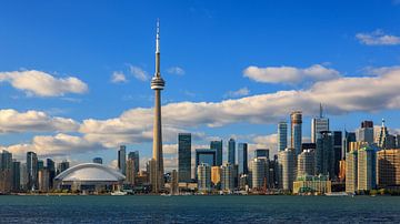 Toronto Skyline van Henk Meijer Photography