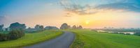 IJsseldelta herfst zonsopgang van Sjoerd van der Wal Fotografie thumbnail