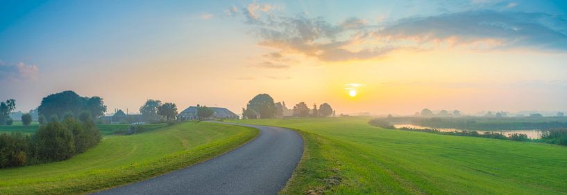 IJsseldelta herfst zonsopgang van Sjoerd van der Wal Fotografie
