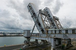 Alter Hafen Kreuzfahrtterminal Cherbourg in Frankreich