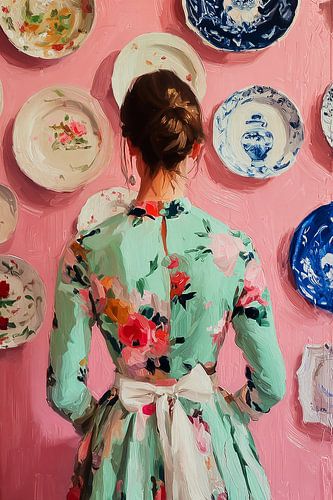 Porcelain on the wall no. 3