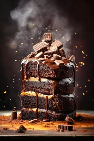 A World of Sweets 2 #Kuchen #Kekse #Schokolade von JBJart Justyna Jaszke