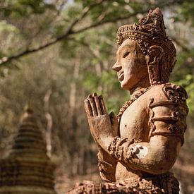 Bouddha en Thaïlande sur Kim van Dijk