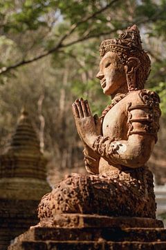 Bouddha en Thaïlande sur Kim van Dijk