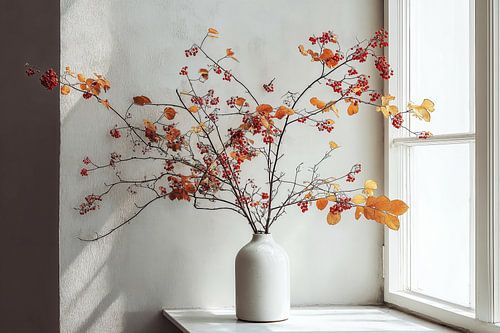 Autumn Colors and Cool White no.5