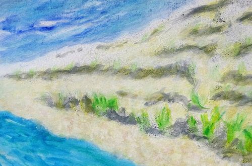 Dünenlandschaft dynamisch von Artistdesign