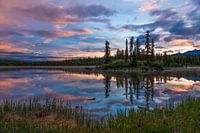 Le soleil de minuit en Alaska