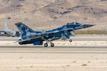 General Dynamics F-16C Fighting Falcon. by Jaap van den Berg