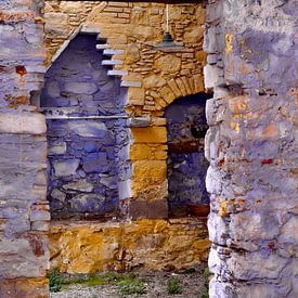 Kleurrijke ruine von Herman Beld