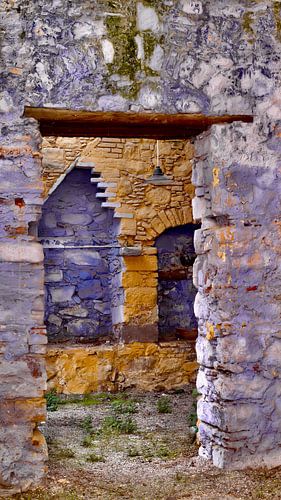 Kleurrijke ruine