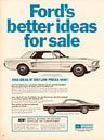 Vintage advertentie Ford 1967 van Jaap Ros thumbnail